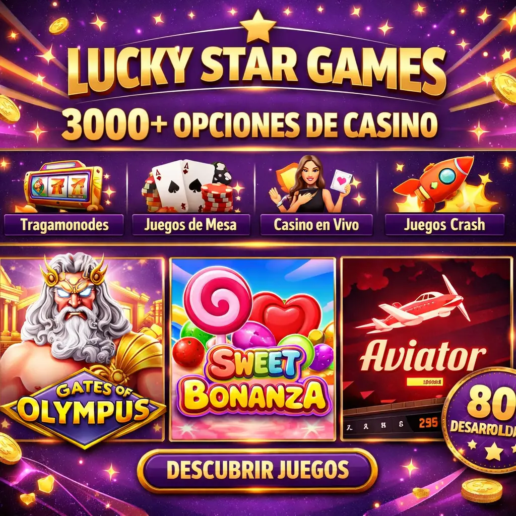 Lucky Star Games - biblioteca completa de juegos casino