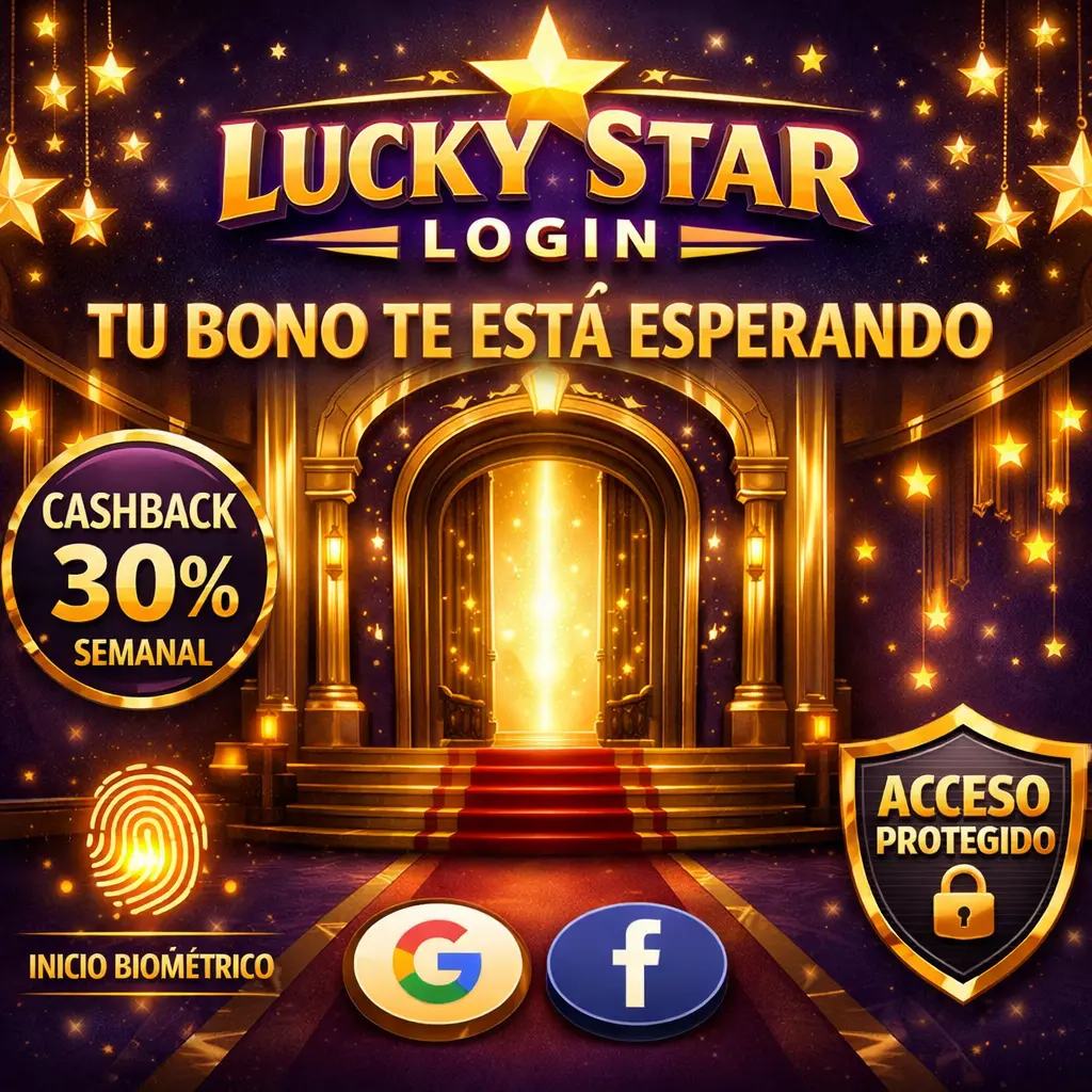 Lucky Star Login - ingresá y activá tus bonos