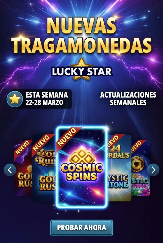 Lucky Star Slots - nuevos lanzamientos cada semana